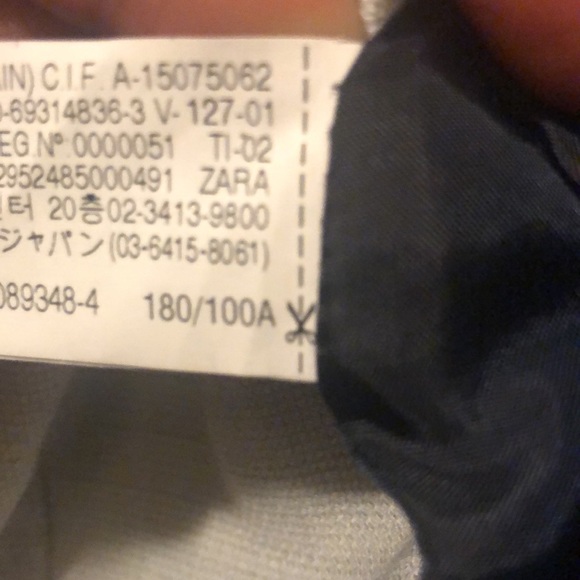 ⭐️HP⭐️ZARA Man Collection Textured Weave Jacket - Picture 9 of 9